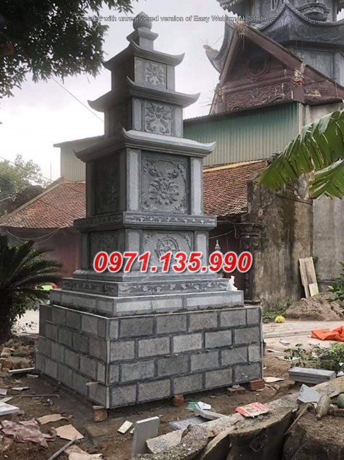 Mẫu mộ tháp phật giáo để tro cốt bằng đá đẹp bán tại đắk lắk đắk nông