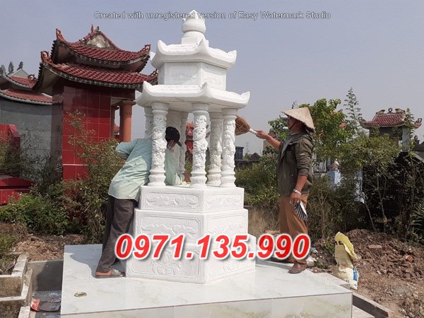 Mẫu mộ tháp phật giáo để tro cốt bằng đá đẹp bán tại đắk lắk đắk nông