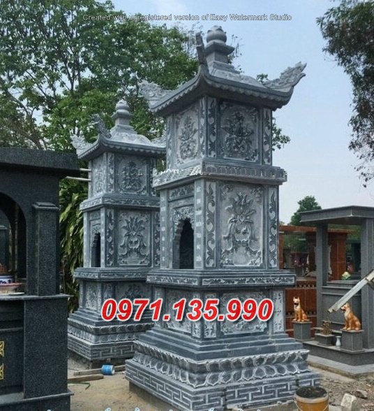 Mẫu tháp mộ đá để tro cốt đẹp bán tại sài gòn tp hcm