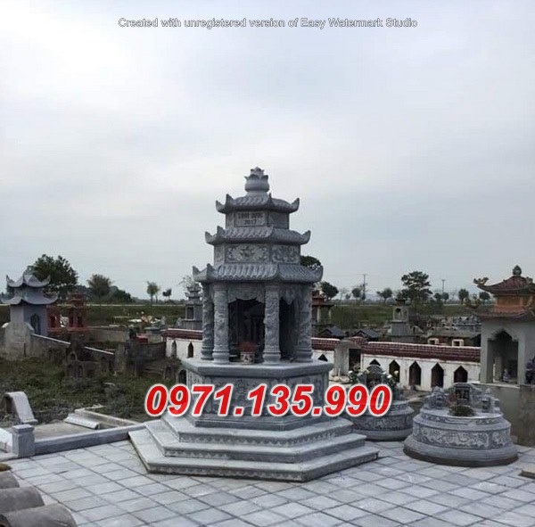 Mẫu tháp mộ đá để tro cốt đẹp bán tại kiên giang long an - tháp phật