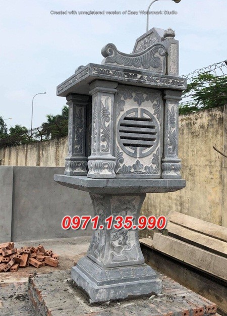 Mẫu cây hương đá thờ thần linh đẹp bán tại bắc giang bắc ninh