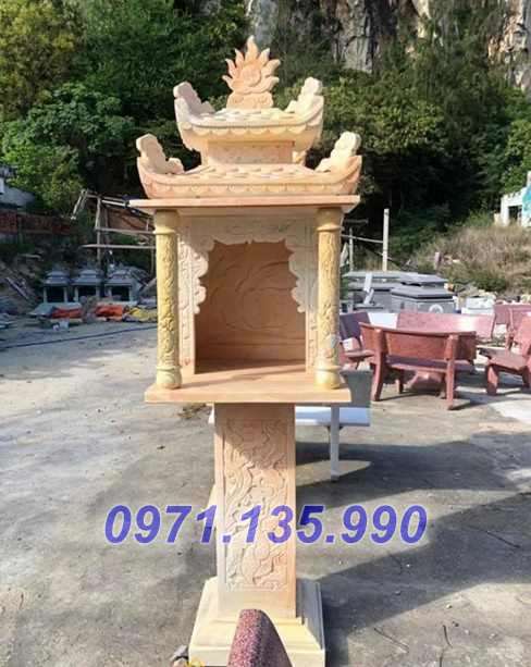 mẫu cây hương đá thờ thần linh đẹp bán tại hải dương hải phòng