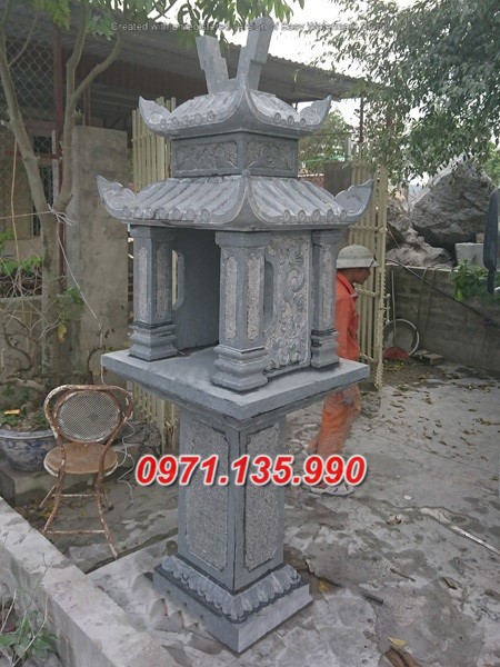 Mẫu cây hương đá thờ thần linh thần tài đẹp bán phú thọ thái nguyên