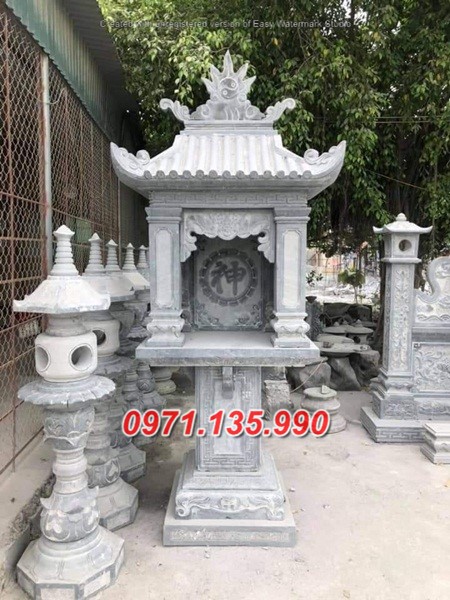Mẫu cây hương đá thờ thần linh thần tài đẹp bán nghệ an hà tĩnh