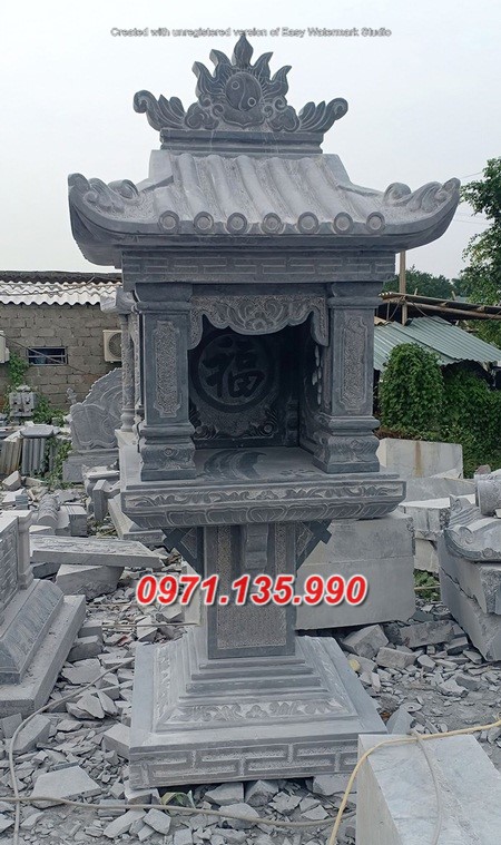 Mẫu cây hương đá thờ thần linh thần tài đẹp bán nghệ an hà tĩnh