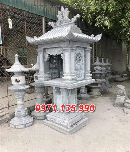 Mẫu cây hương đá thờ thần linh thần tài đẹp bán nghệ an hà tĩnh