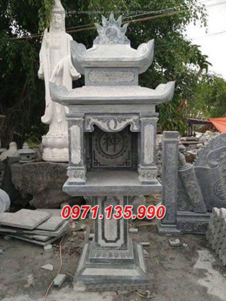 Mẫu cây hương đá thờ thần linh thần tài đẹp bán nghệ an hà tĩnh