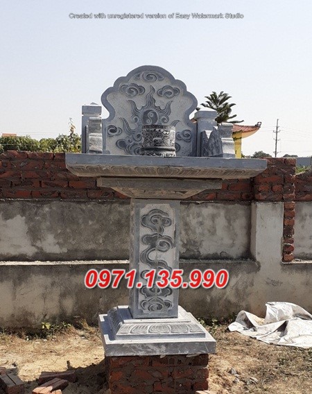 Mẫu cây hương đá thờ ngoài trời đẹp bán tại quảng trị quảng bình
