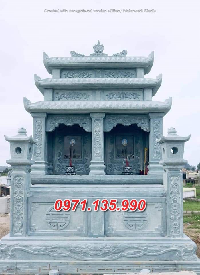 Mẫu mộ đá đẹp bán tại hà nội quảng trị - mộ có mái mộ không mái