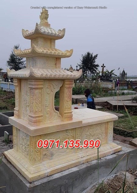 Mẫu mộ đá đẹp bán tại hưng yên - mộ có mái không mái bán quảng ngãi