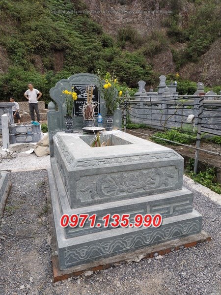 Mẫu mộ bằng đá đẹp bán hải phòng - mộ quây chụp úp bán tại phú yên