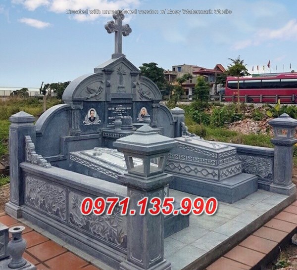 Mẫu mộ đá đẹp bán tại hải dương - mộ đá quây úp chụp bán phú yên