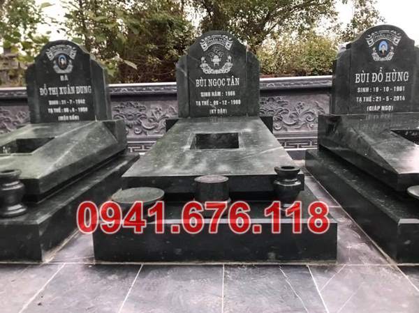 Mẫu mộ tam cấp bằng đá đẹp bán tại thanh hoá nghệ an hà tĩnh - tro cốt