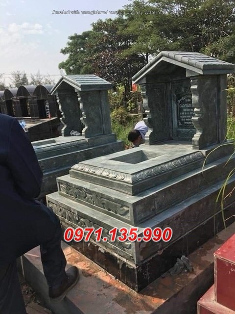 Mẫu mộ đá tam cấp đẹp bán tại tây ninh an giang bạc liêu