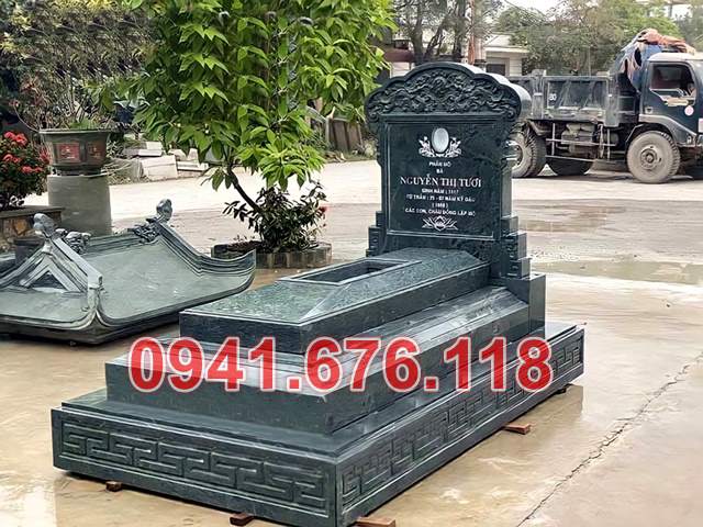 Mẫu mộ đá tam cấp đẹp bán tại tây ninh an giang bạc liêu