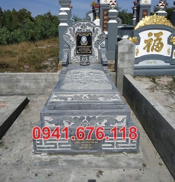 Mẫu mộ đá tam cấp đẹp bán tại bến tre cà mau cần thơ - tro cốt