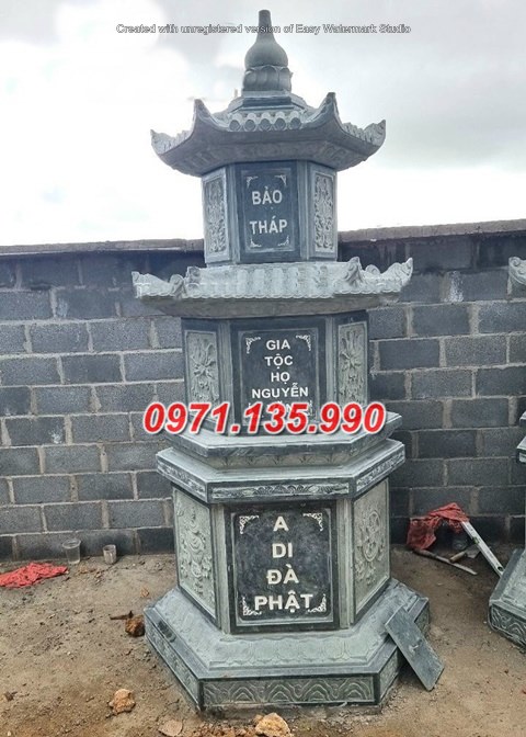 Mẫu tháp mộ đá đẹp bán tại lào cai yên bái hà giang - tro cốt