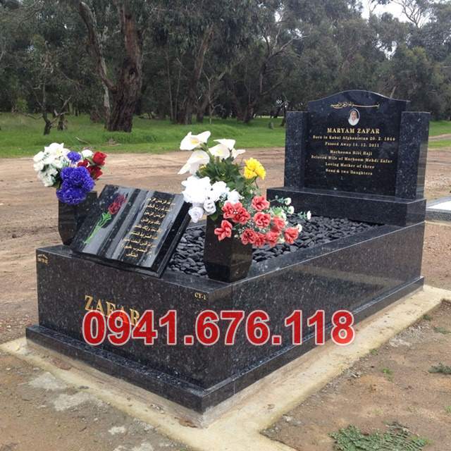 Mẫu mộ đá đơn giản để tro cốt đẹp bán tại lào cai yên bái hà giang