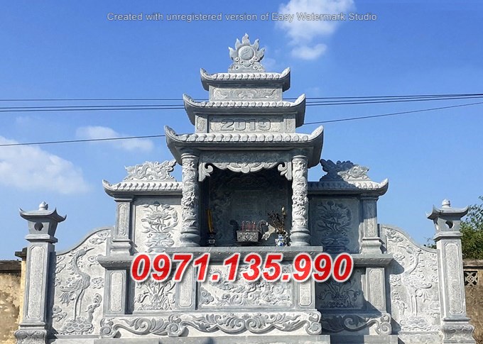 Mẫu lăng thờ đá đẹp bán tại lào cai yên bái hà giang am miếu