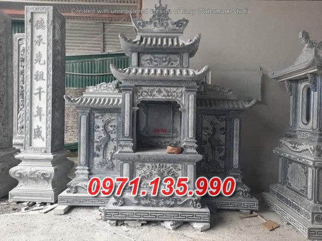 Mẫu lăng thờ đá đẹp bán tại long an sóc trăng trà vinh am miếu