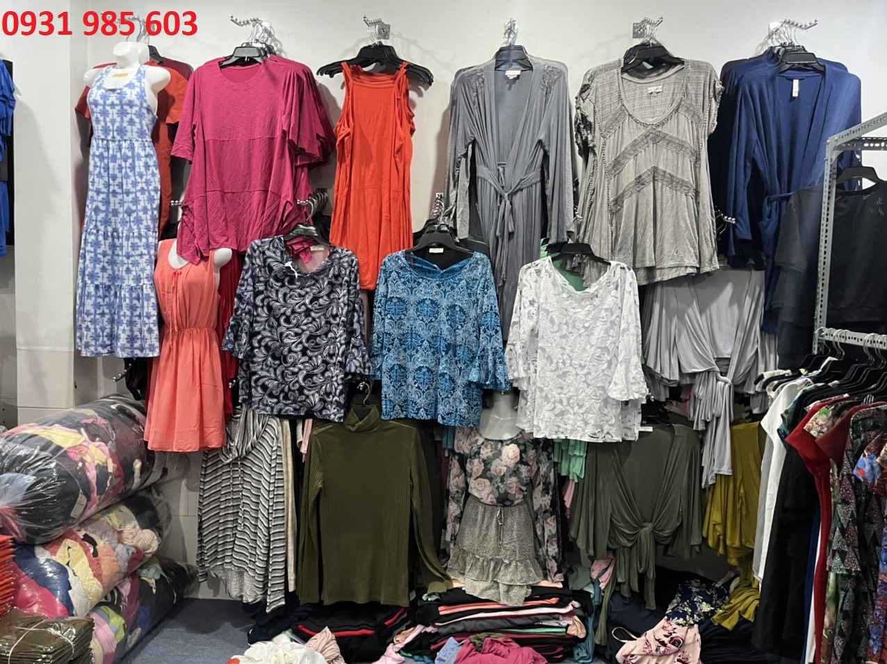 CHUYÊN BÁN ĐẦM DÂY YẾM XUẤT KHẨU MÀU CAM, GIÁ RẺ 2X