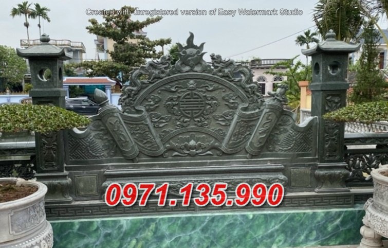 Mẫu cuốn thư đá đẹp bán tại quảng ninh thái bình nam định - bình phong