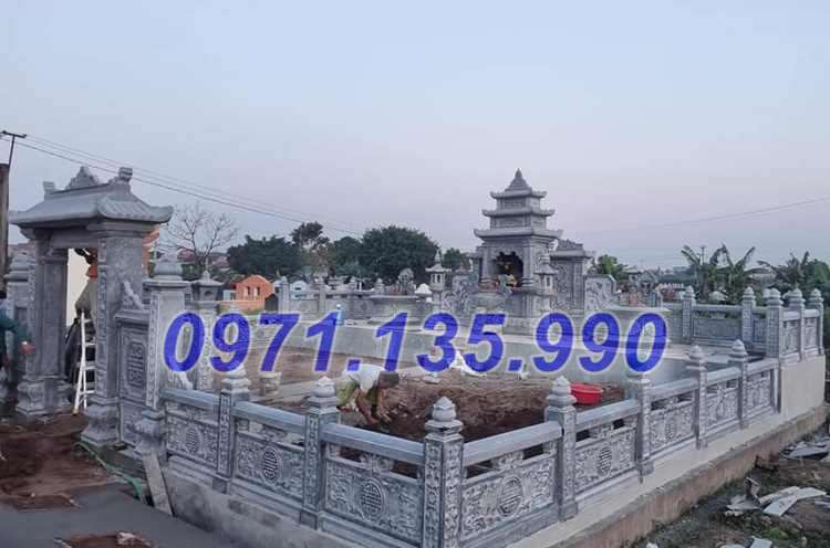 mẫu lăng mộ đá xanh đẹp bán bình thuận kon tum ninh thuận lăng thờ