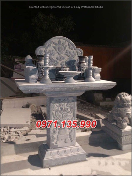 Mẫu cây hương đá thờ thần linh đẹp bán tại hưng yên lạng sơn thờ thiên
