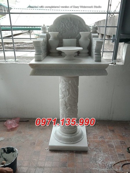 Mẫu cây hương đá thờ thần linh đẹp bán đà nẵng Huế bàn thờ thiên