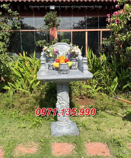 Mẫu cây hương đá thờ thần linh bán bình phước bình dương thờ thiên
