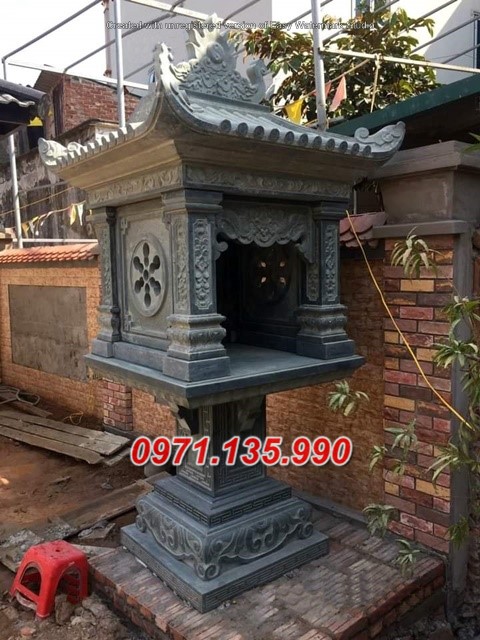 Mẫu cây hương đá thờ thần linh bán bình phước bình dương thờ thiên