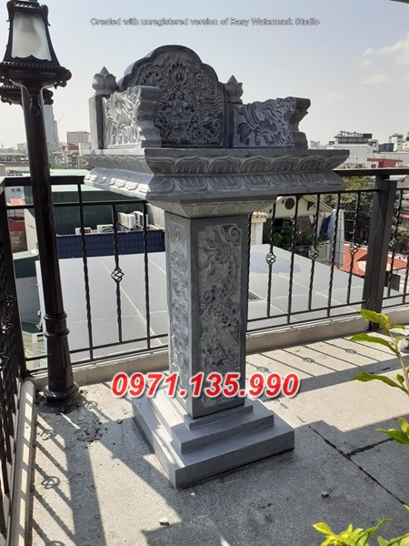 Mẫu cây hương đá thờ thần linh bán bình phước bình dương thờ thiên