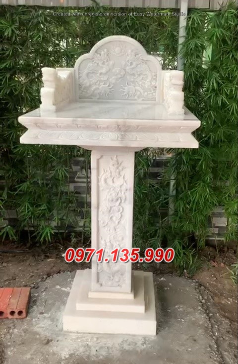 Mẫu cây hương đá thờ thần linh bán bình phước bình dương thờ thiên