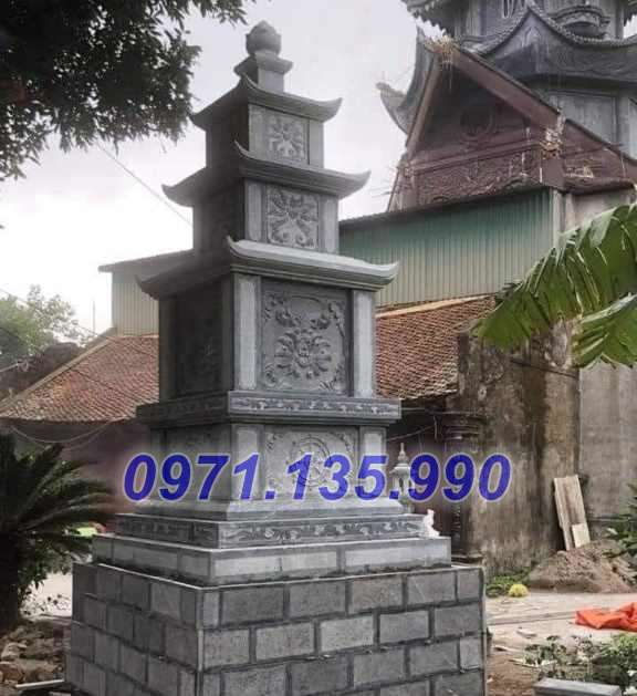 Mẫu bảo tháp đá phật giáo để tro cốt đẹp bán tại phú yên khánh hoà