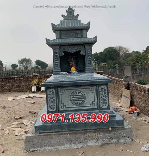Mẫu lăng mộ đá có mái không mái đẹp bán tại đồng nai bạc liêu