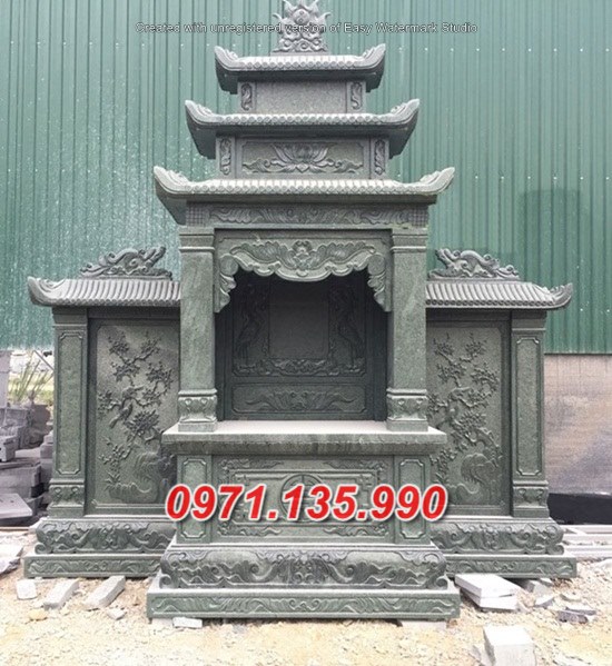 Mẫu lăng mộ đá có mái không mái đẹp bán tại đồng nai bạc liêu
