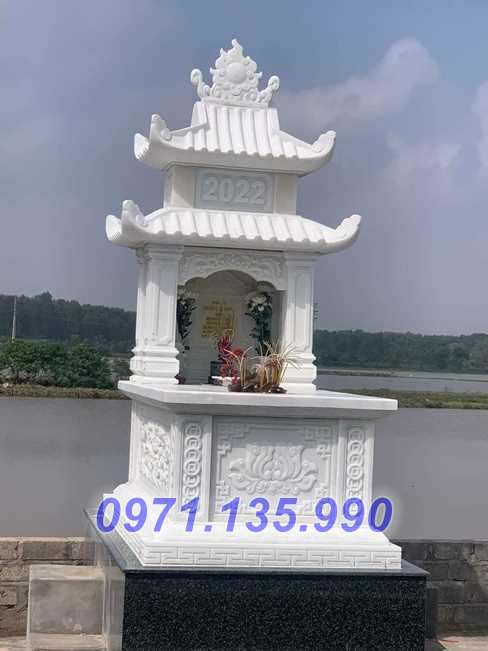 Mẫu mộ đá trắng đẹp bán tại phú thọ lào cai - mẫu lăng mộ đá vàng