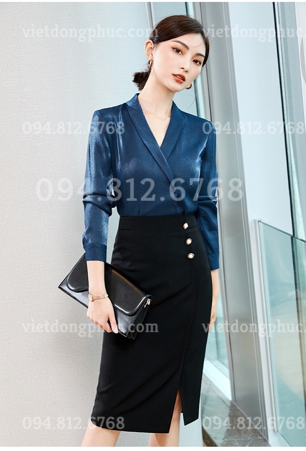 Xưởng may chân váy công sở thời trang, cao cấp, giá tốt nhất
