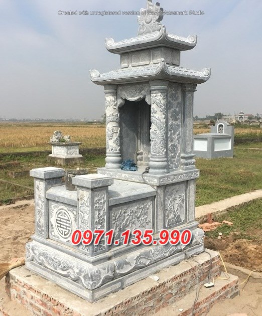 Mẫu mộ đá quây đẹp bán tại bắc ninh - chụp mộ bằng đá đẹp