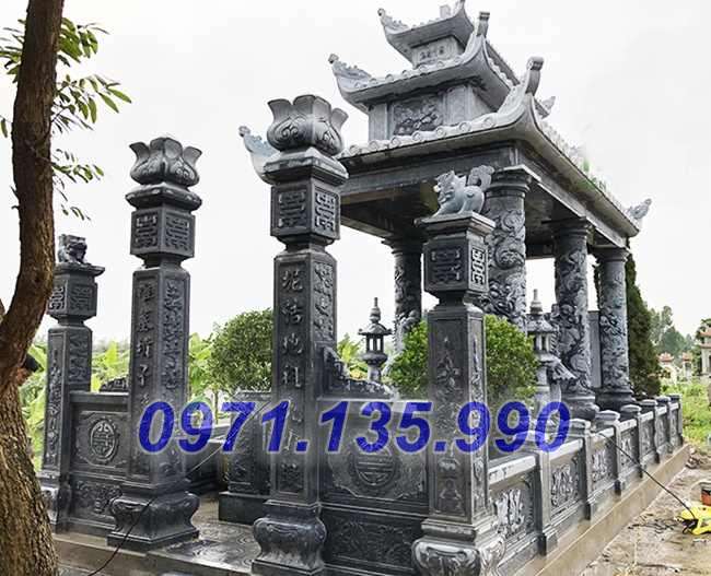 Mẫu mộ đá xanh rêu đẹp bán tại hậu giang kiên giang - giá lăng mộ đá