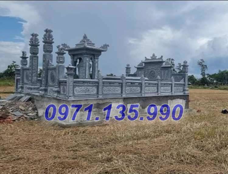 Mẫu mộ đá xanh rêu đẹp bán tại hậu giang kiên giang - giá lăng mộ đá