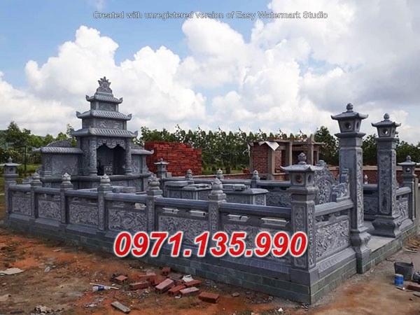 Mẫu mộ đá xanh rêu đẹp bán tại quảng nam quảng ngãi - giá lăng mộ đá