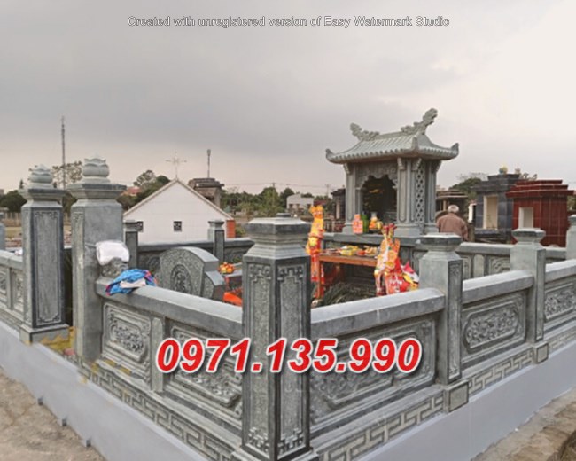 Mẫu mộ đá xanh rêu đẹp bán tại quảng nam quảng ngãi - giá lăng mộ đá