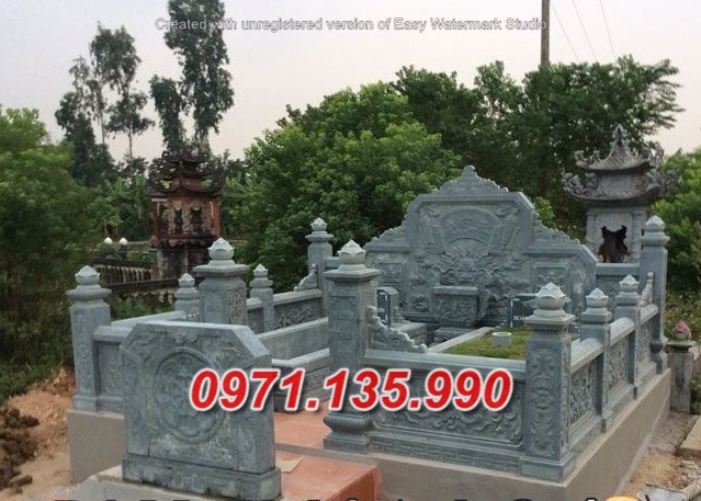 Khuôn viên lăng mộ đá đẹp bán tại bình dương bình phước nghĩa trang đá