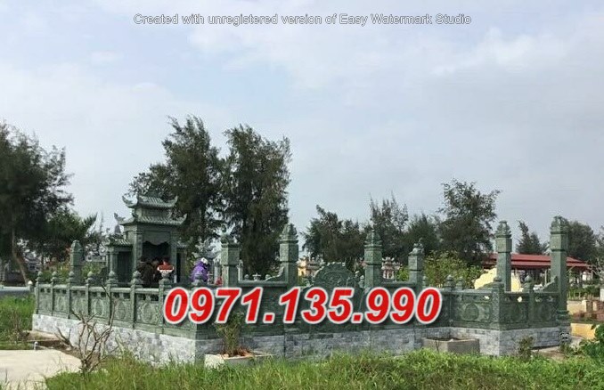 Khuôn viên lăng mộ đá đẹp bán tại Nghệ an hà tĩnh - nghĩa trang đá