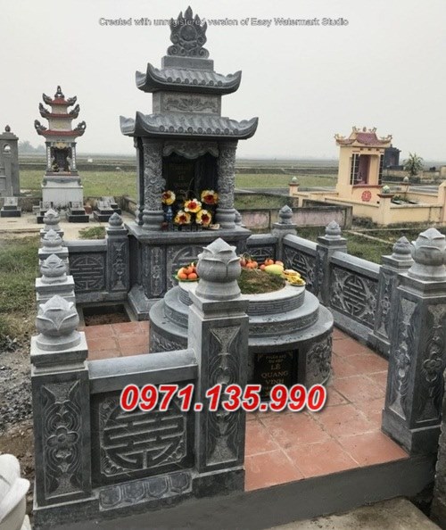 Khuôn viên lăng mộ đá đẹp bán tại Nghệ an hà tĩnh - nghĩa trang đá