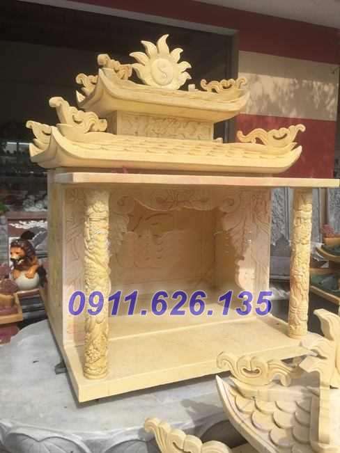 Giá Bàn thờ thần tài thờ ông địa bằng đá đẹp bán toàn quốc