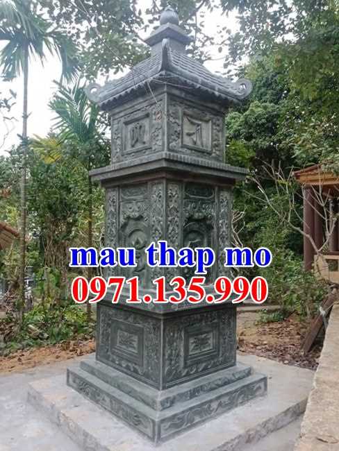 Mẫu mộ tháp đá đẹp bán tại đồng tháp - tháp sư phật giáo để tro cốt