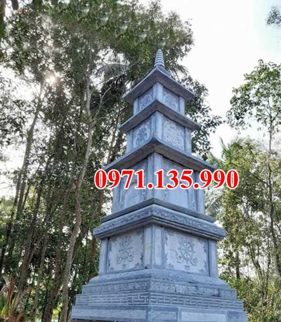 Mẫu mộ tháp đá đẹp bán tại đồng tháp - tháp sư phật giáo để tro cốt