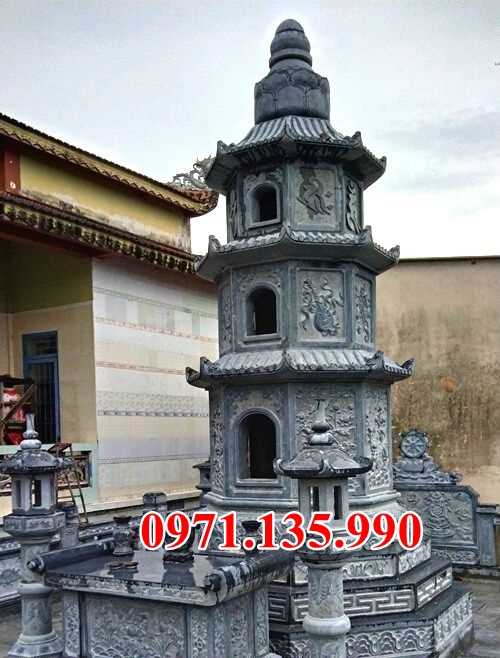 Mẫu mộ tháp đá đẹp bán tại đồng tháp - tháp sư phật giáo để tro cốt